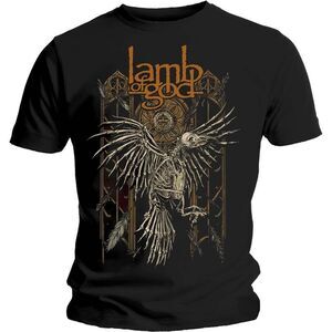 Lamb Of God Unisex Adult Crow T-Shirt / Black